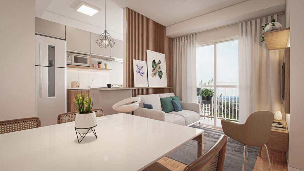 Apartamento 2 dormitórios - Minha Casa, Minha Vida