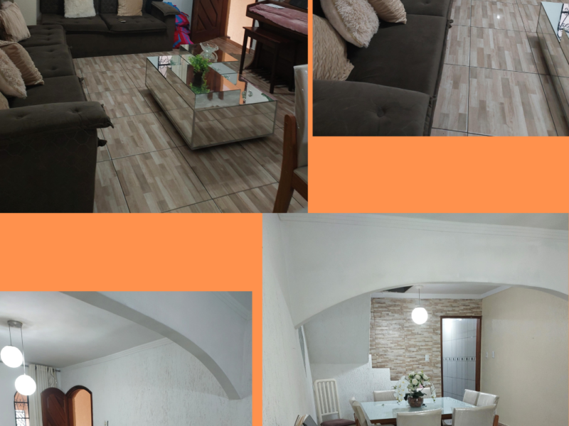 Sobrado com três casas à venda, por R$ 700.000,00 - Parque Savoy City SP
