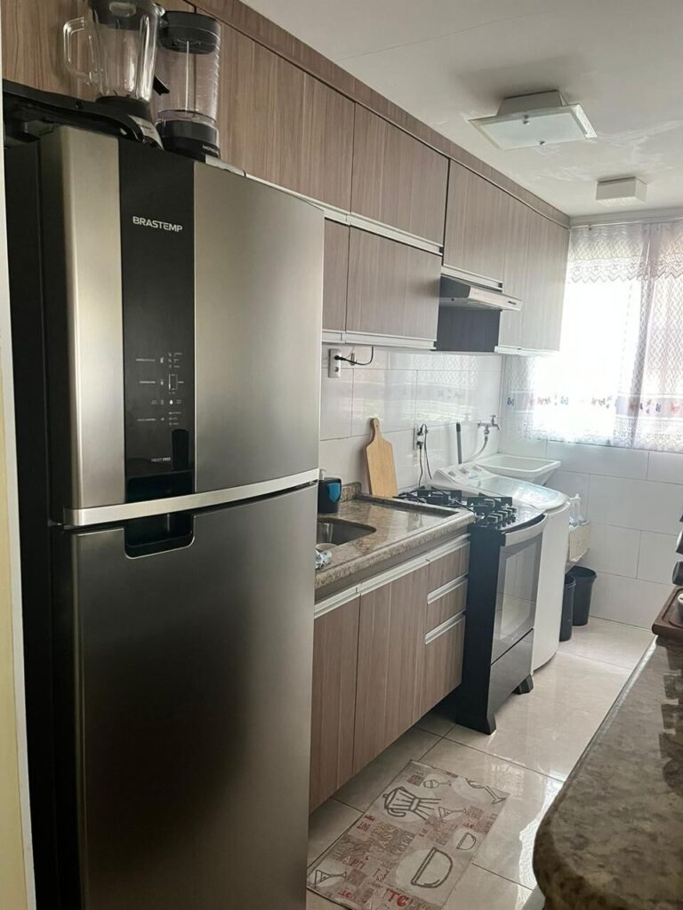 Apartamento com 2 quartos, todo com ventilação natural - Jd. Santa Terezinha SP