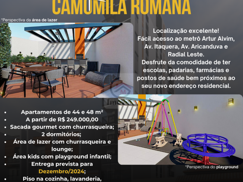 Apartamento NOVO, 44 ou 48 m² - Parque Savoy, São Paulo - SP